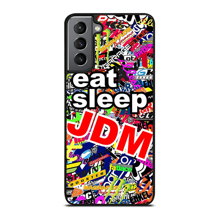 EAT SLEEP JDM Samsung Galaxy S21 Plus Case