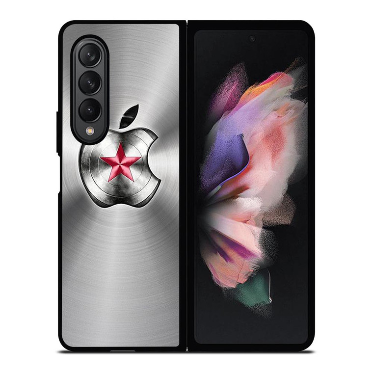 WINTER SOLDIER APPLE LOGO Samsung Galaxy Z Fold 3 Case Cover