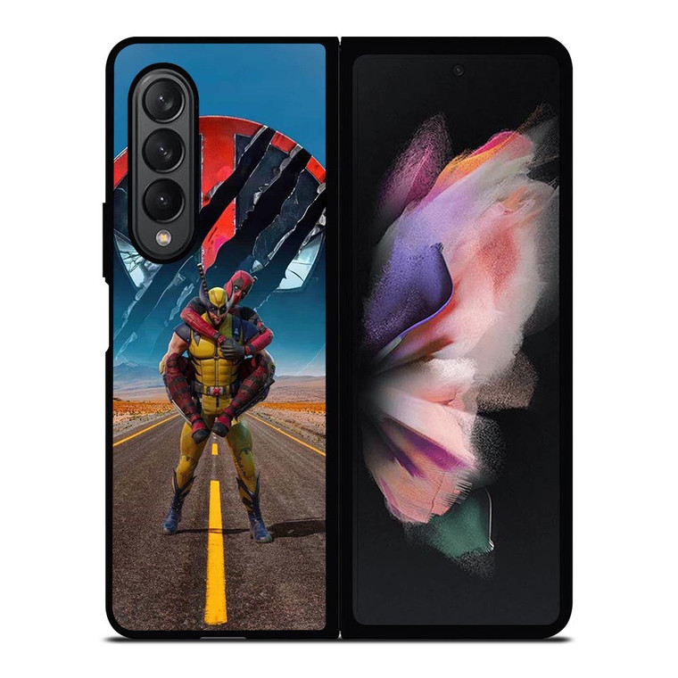 WOLVERINE FEAT DEADPOL MARVEL Samsung Galaxy Z Fold 3 Case Cover
