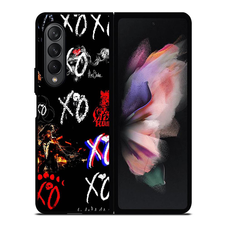 XO THE WEEKND LOGO Samsung Galaxy Z Fold 3 Case Cover XO THE WEEKND LOGO Samsung Galaxy Z Fold 3 Case Cover