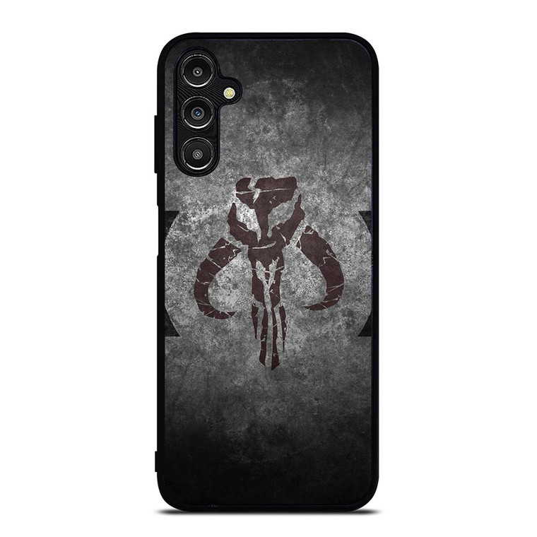 MANDALORIAN STAR WARS HEAD EMBLEM Samsung Galaxy A14 Case