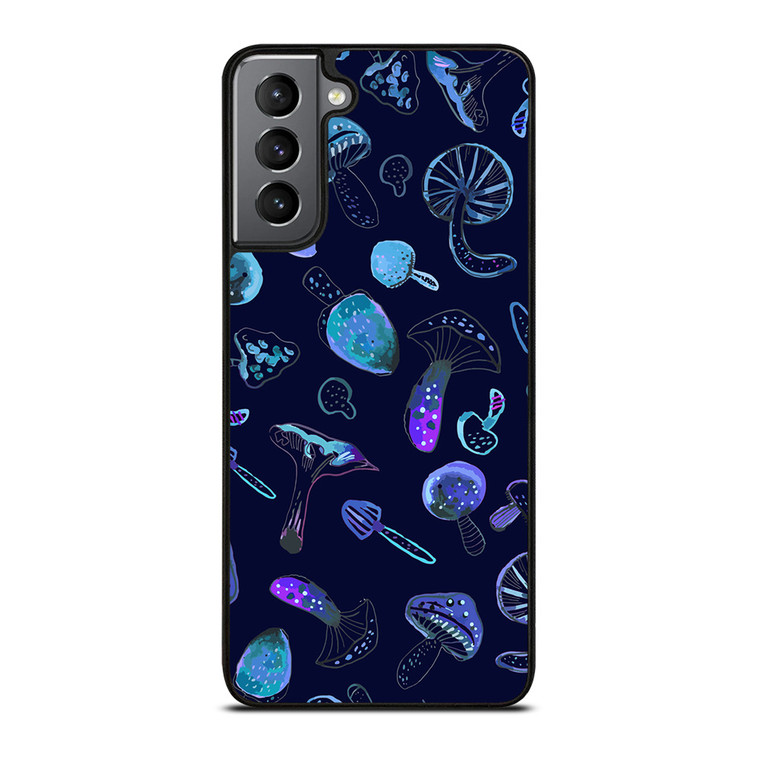 FANTASIA BLUE MUSHROOM Samsung Galaxy S21 Plus Case