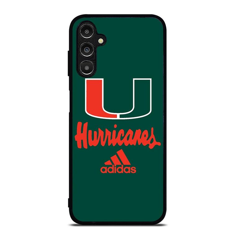 MIAMI HURRICANES GREEN LOGO Samsung Galaxy A14 Case