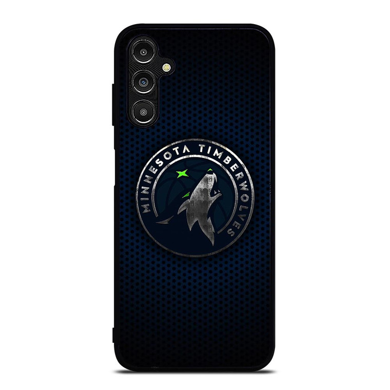MINNESOTA TIMBERWOLVES BLUE CARBON Samsung Galaxy A14 Case