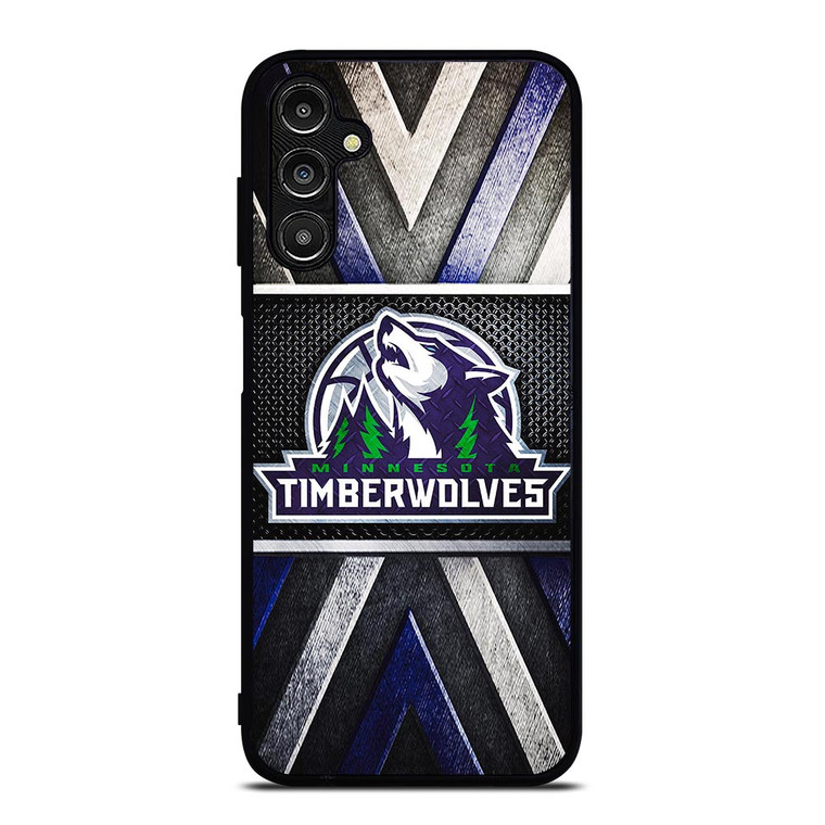 MINNESOTA TIMBERWOLVES METAL SYMBOL Samsung Galaxy A14 Case