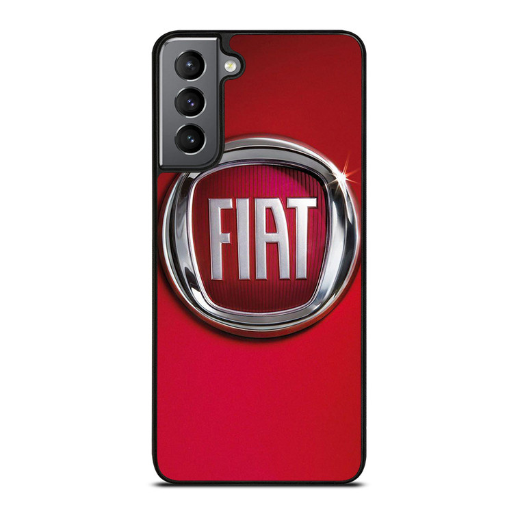 FIAT LOGO RED Samsung Galaxy S21 Plus Case