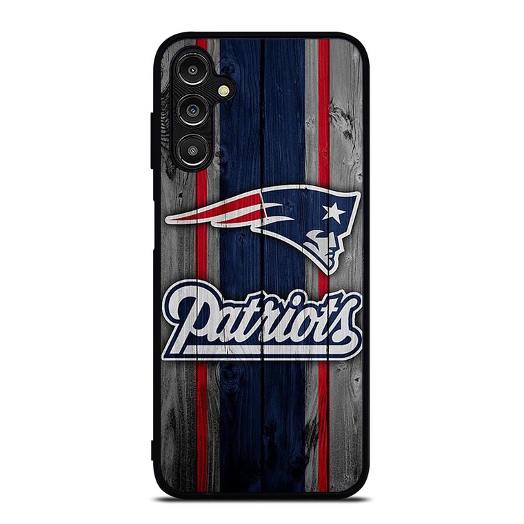 NEW ENGLAND PATRIOTS WOODEN LOGO Samsung Galaxy A14 Case