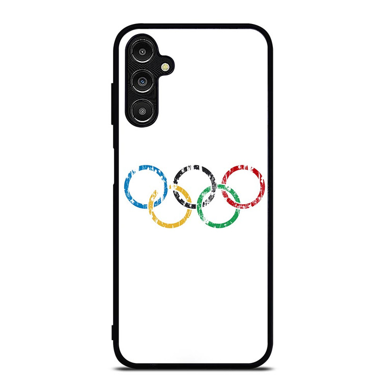OLYMPIC RINGS LOGO BRUSHED Samsung Galaxy A14 Case
