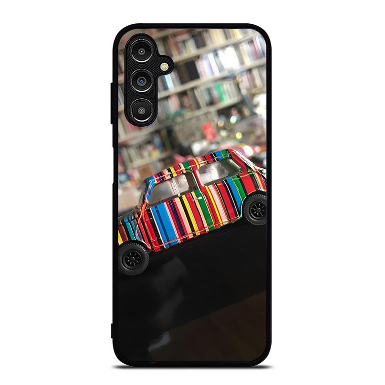 PAUL SMITH STRIPE CAR BOOK Samsung Galaxy A14 Case