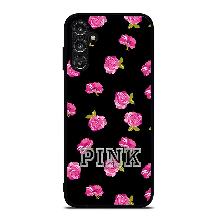 PINK VICTORIA SECRET ROSES Samsung Galaxy A14 Case