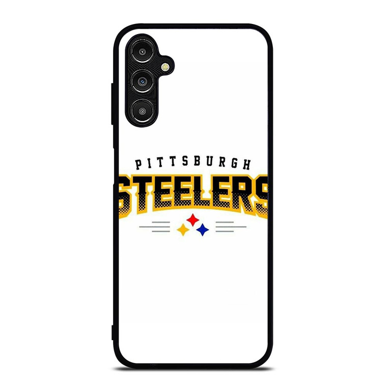 PITTSBURGH STEELERS WHITE WALL Samsung Galaxy A14 Case