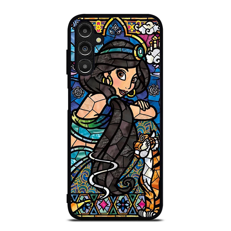 Princess Jasmine Aladdin Fairy Tale Stained Samsung Galaxy A14 Case Princess Jasmine Aladdin Fairy Tale Stained Samsung Galaxy A14 Case