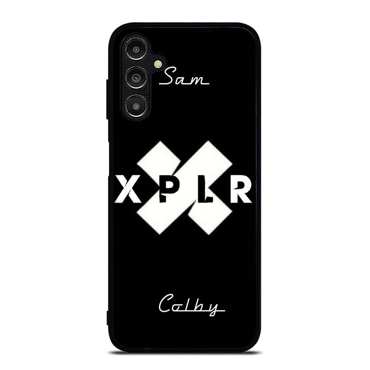 SAM AND COLBY XPLR LOGO Samsung Galaxy A14 Case