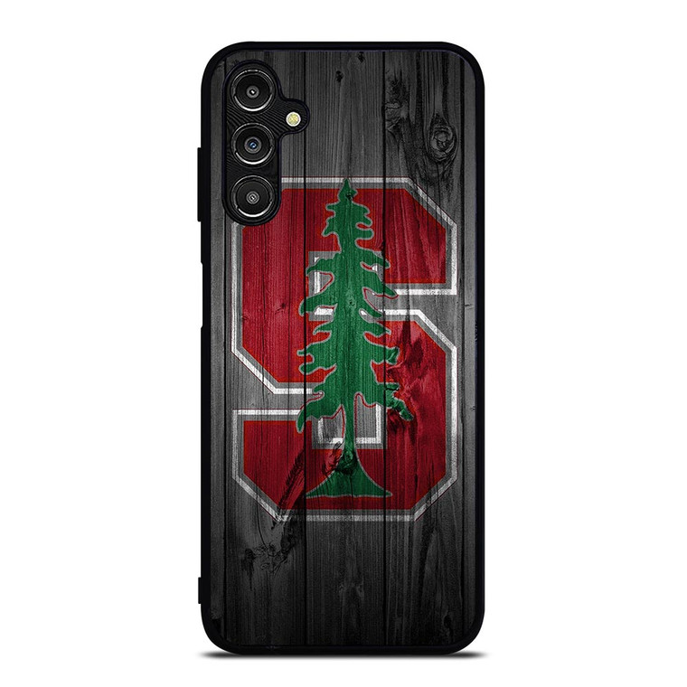 STANFORD CARDINAL WOODEN LOGO Samsung Galaxy A14 Case