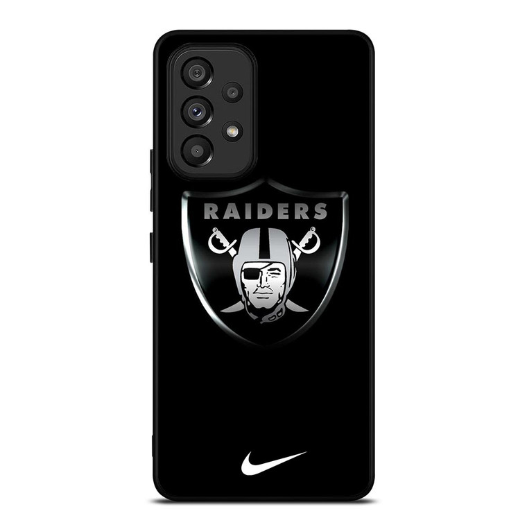 LAS VEGAS RAIDERS NFL NIKE Samsung Galaxy A53 Case