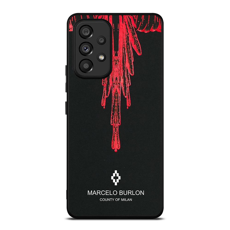 MARCELO BURLON RED Samsung Galaxy A53 Case