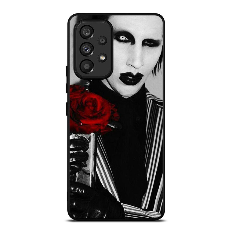 MARILYN MANSON GOTH FACE Samsung Galaxy A53 Case