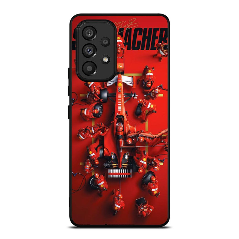 MICHAEL SCHUMACHER PIT STOP Samsung Galaxy A53 Case