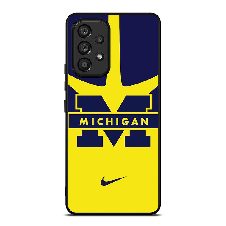 MICHIGAN WOLVERINES FOOTBALL NIKE Samsung Galaxy A53 Case