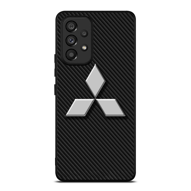 MITSUBISHI CARBON LOGO Samsung Galaxy A53 Case