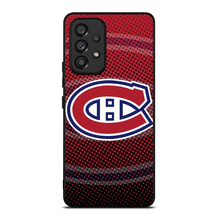 MONTREAL CANADIENS HALFTONE LOGO Samsung Galaxy A53 Case