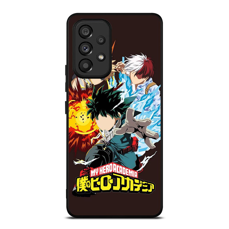 MY HERO ACADEMIA DEKU TODOROKI AND BAKUGOU Samsung Galaxy A53 Case