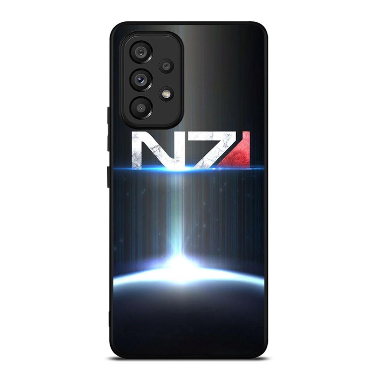 N7 ARMOUR SYMBOL MASS EFFECT Samsung Galaxy A53 Case