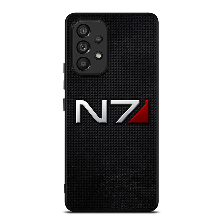 N7 MASS EFFECT PLATE EMBLEM Samsung Galaxy A53 Case