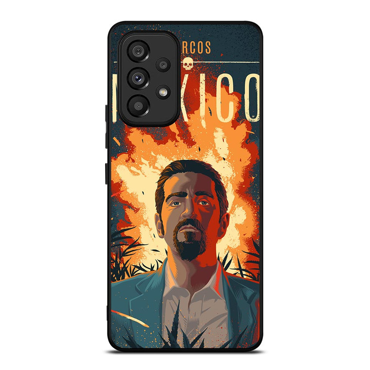 NARCOS MEXICO DIEGO LUNA ART Samsung Galaxy A53 Case