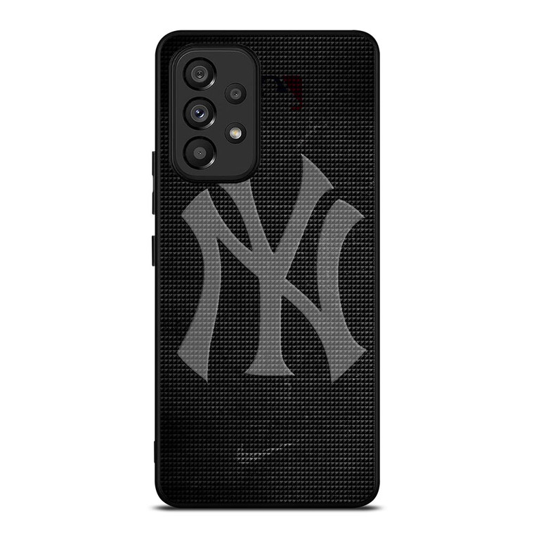 NEW YORK YANKEES METAL TEXTURE Samsung Galaxy A53 Case
