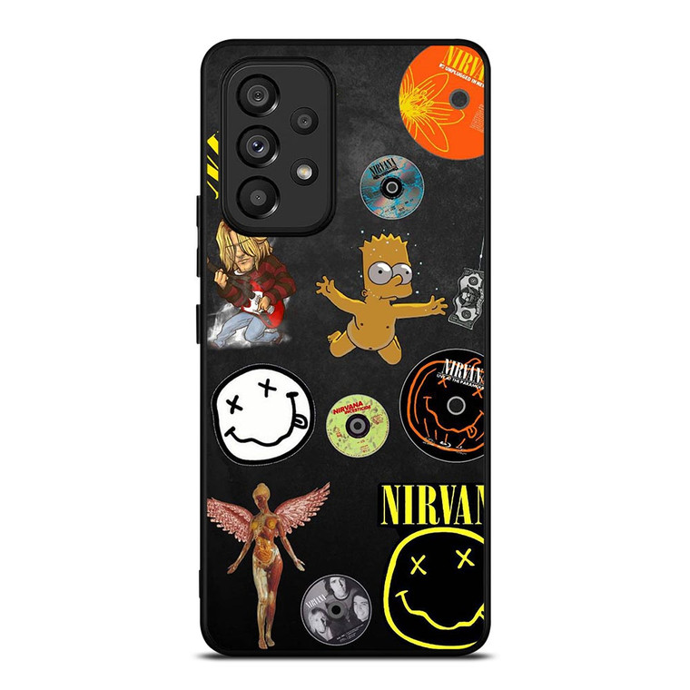 NIRVANA BAND COLLAGE Samsung Galaxy A53 Case