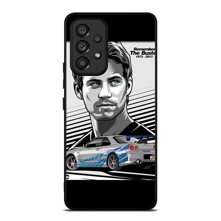 NISSAN GTR PAUL REMEMBER Samsung Galaxy A53 Case