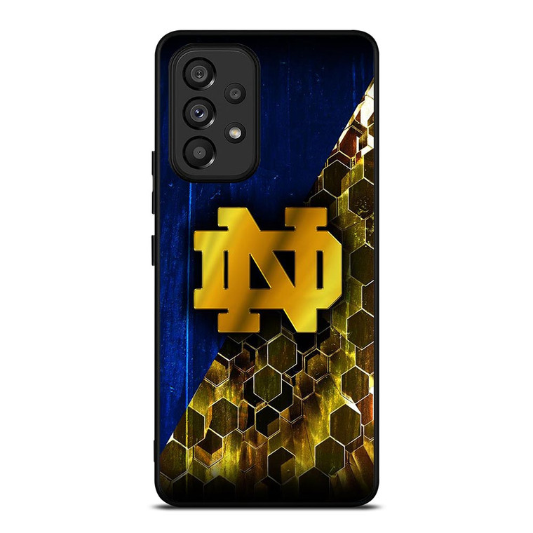 NOTRE DAME FIGHTING IRISH GOLDEN LOGO Samsung Galaxy A53 Case
