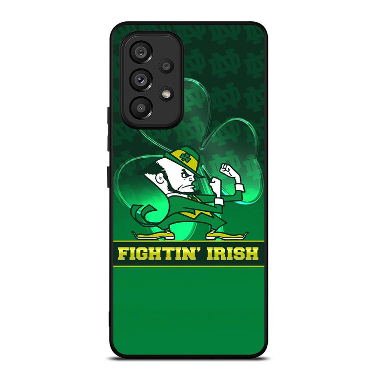 NOTRE DAME IRISH GREEN WALL Samsung Galaxy A53 Case