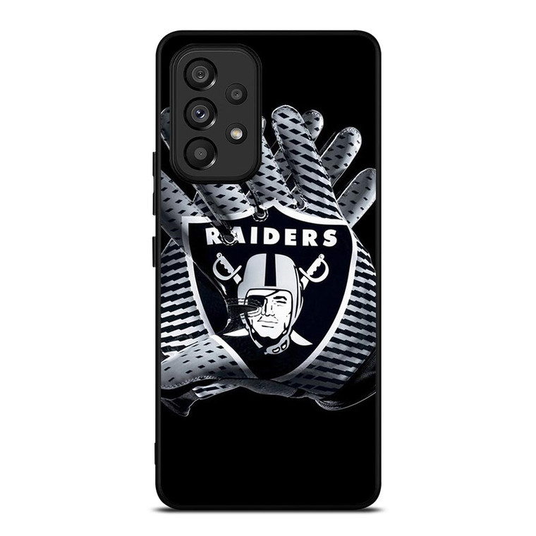 OAKLAND RAIDERS EMBLEM Samsung Galaxy A53 Case
