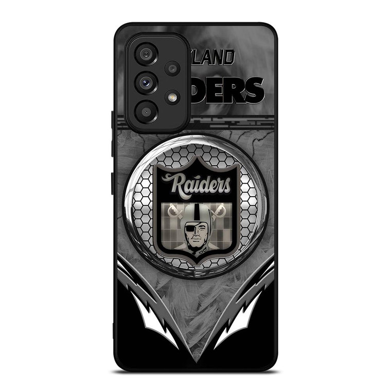 OAKLAND RAIDERS ICON Samsung Galaxy A53 Case