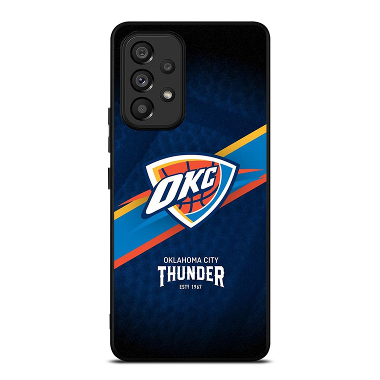 OKLAHOMA CITY THUNDER NBA SYMBOL Samsung Galaxy A53 Case