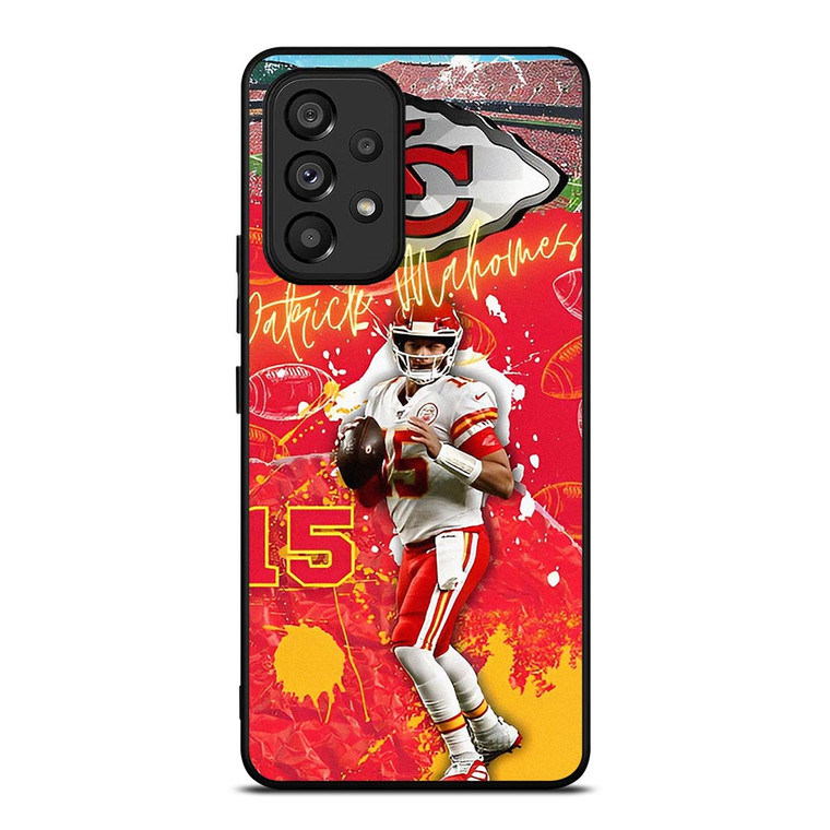 PATRICK MAHOMES FOOTBALL NFL Samsung Galaxy A53 Case