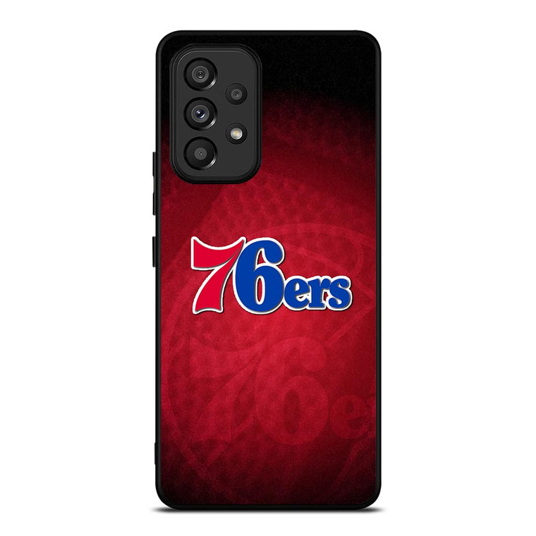 PHILADELPHIA 76ERS LETTER Samsung Galaxy A53 Case