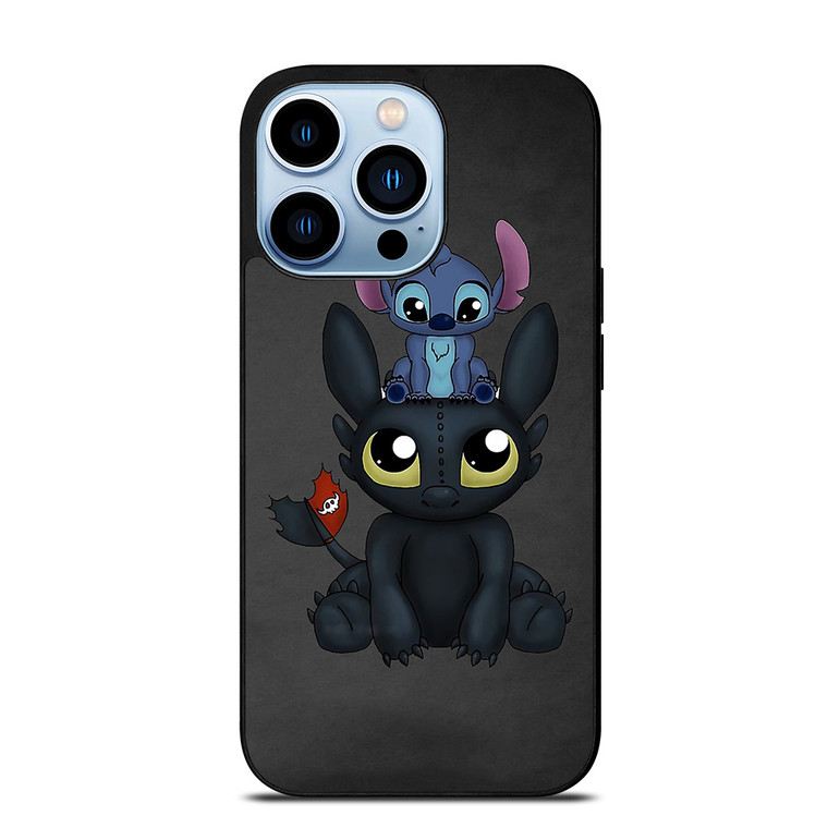 TOOTHLESS AND STITCH 2 iPhone 13 Pro Max Case