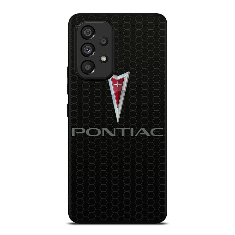 PONTIAC AUTOMOBILE LOGO METAL Samsung Galaxy A53 Case