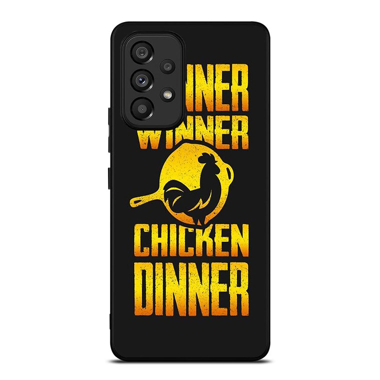 PUBG WINNER CHICKEN DINNER LOGO Samsung Galaxy A53 Case