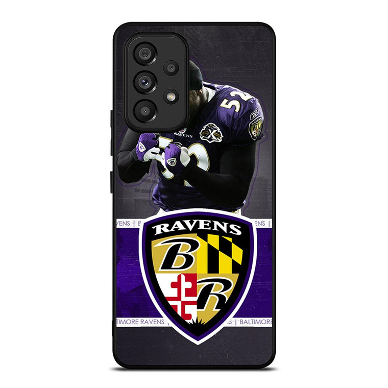 RAY LEWIS BALTIMORE RAVENS FOOTBALL Samsung Galaxy A53 Case
