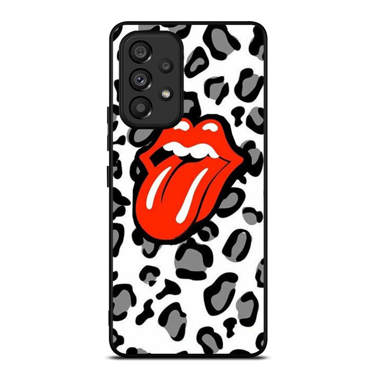 ROLLING STONES LEOPARD  Samsung Galaxy A53 Case