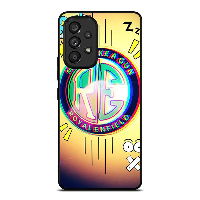 ROYAL ENFIELD MADE LIKE A GUN ARTWORK Samsung Galaxy A53 Case