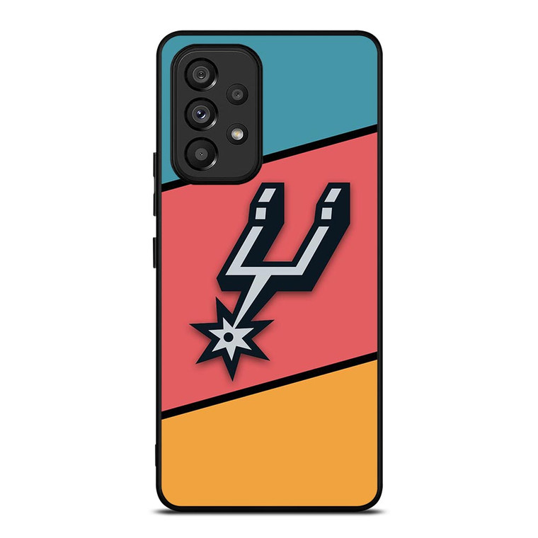 SAN ANTONIO SPURS COLORFUL LOGO Samsung Galaxy A53 Case