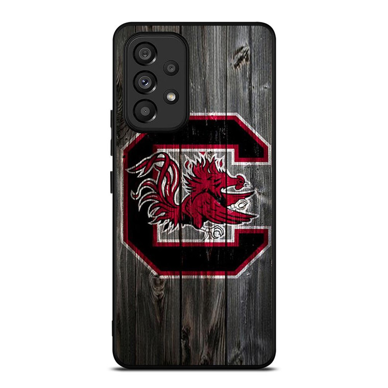 SOUTH CAROLINA GAMECOCKS WOODEN LOGO Samsung Galaxy A53 Case