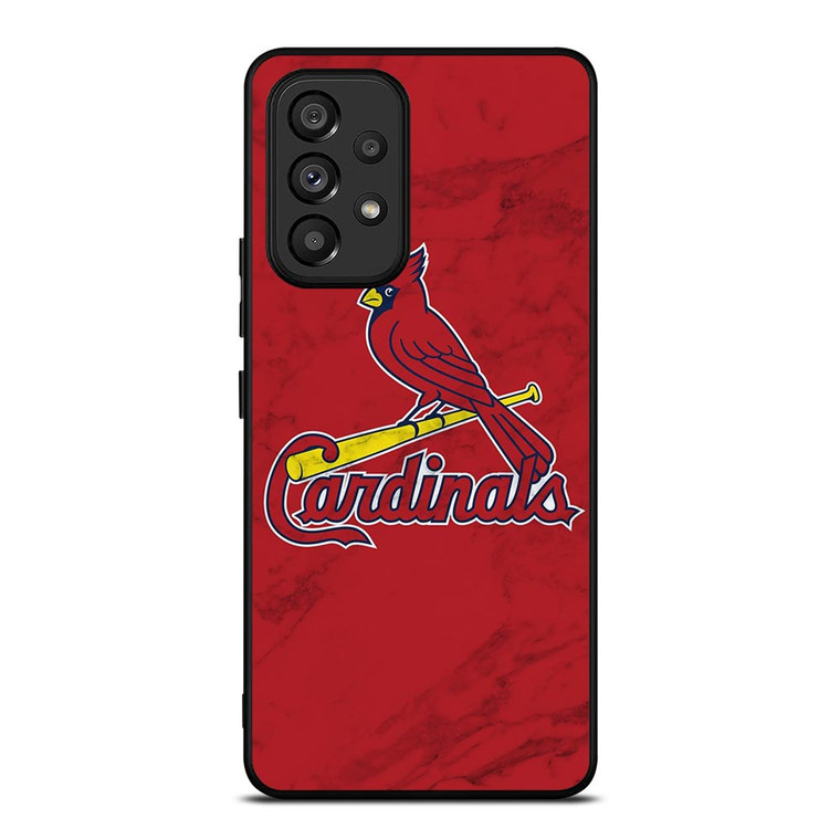 ST LOUIS CARDINALS MARBLE Samsung Galaxy A53 Case