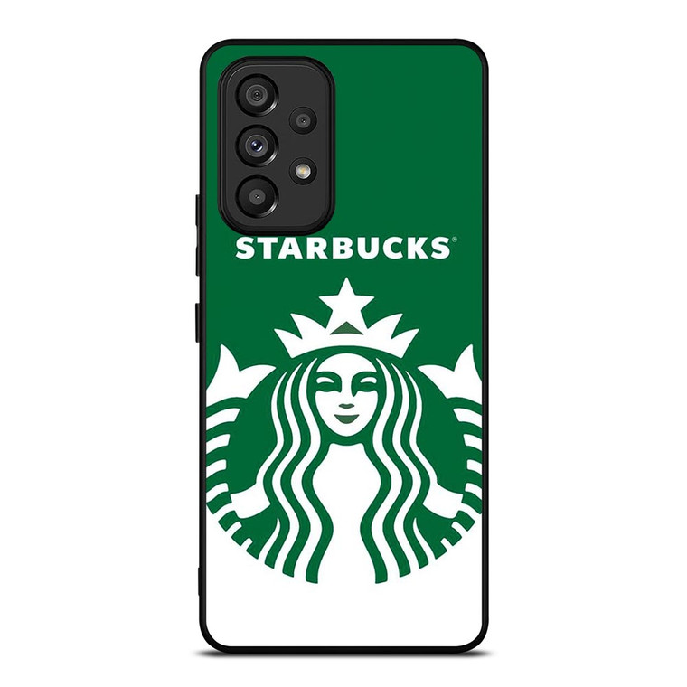 STARBUCKS COFFEE GREEN WALL Samsung Galaxy A53 Case