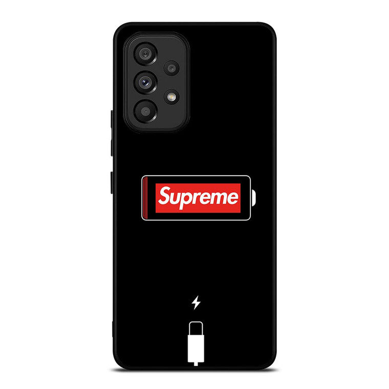 SUPREME PHONE LOW BATTERY Samsung Galaxy A53 Case